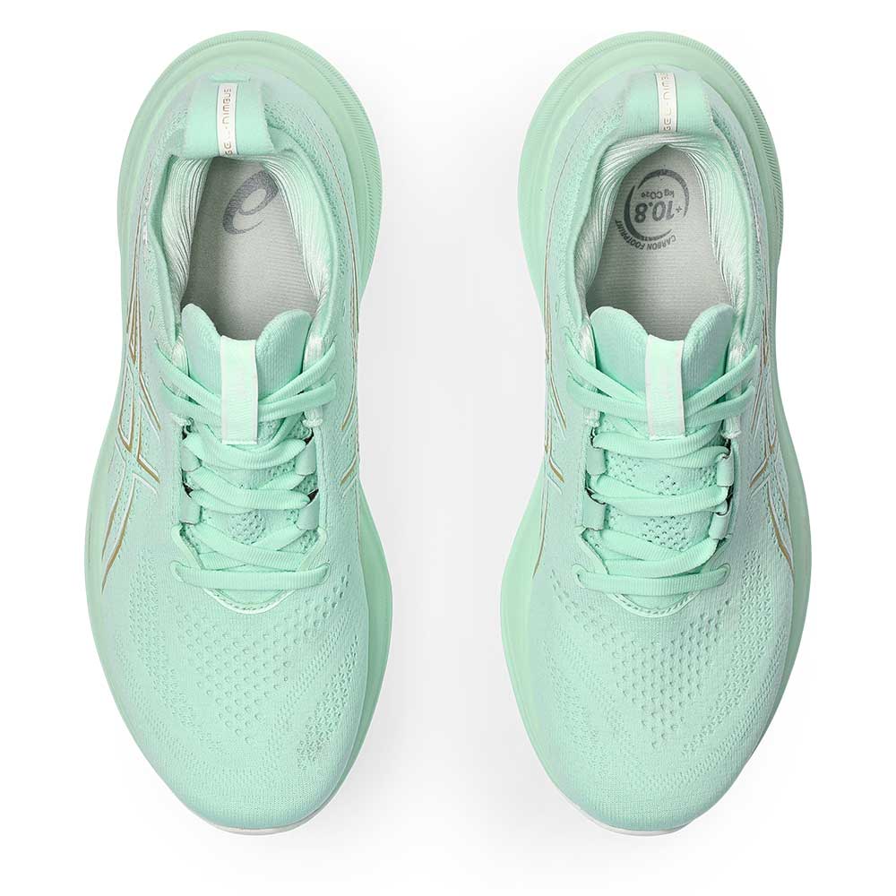 Women's Gel-Nimbus 26 Running Shoe - Mint Tint/Pale Mint - Regular (B)