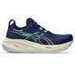 Women's Gel-Nimbus 26 Running Shoe - Blue Expanse/Aurora Green - Regular (B)