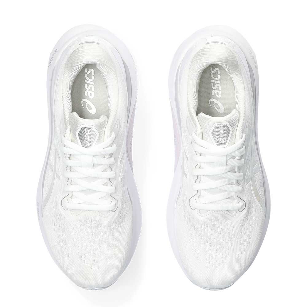 Women's Gel-Kayano 30 Anniversary Running Shoe - White/Lilac Hint- Regular (B)