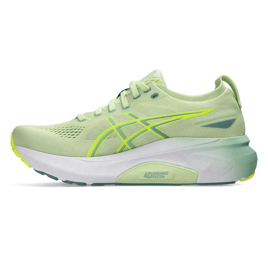 Women's Gel-Kayano 31 Running Shoes - Cool Matcha/Light Celadon - Wide (D)