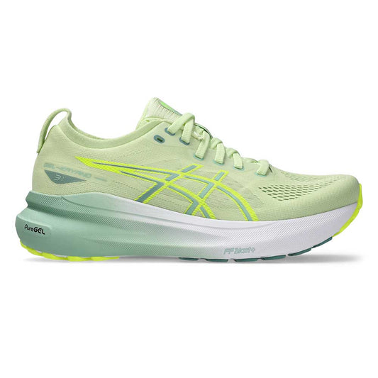 Women's Gel-Kayano 31 Running Shoes - Cool Matcha/Light Celadon - Wide (D)