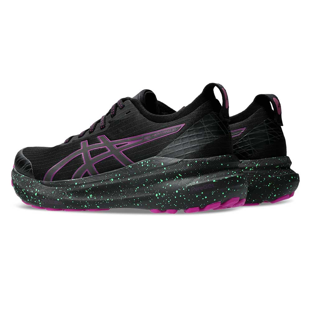 Women's Gel-Kayano 31 Lite-Show Running Shoe - Lite-Show/Purple Spectrum - Regular (B)