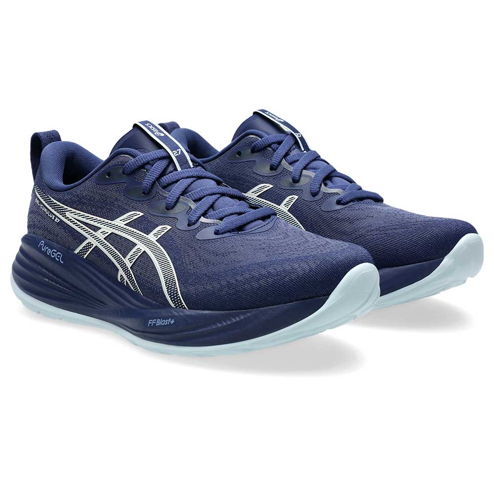 Women's Gel-Cumulus 27 Running Shoe - Indigo Blue/Cool Grey - Regular (B)
