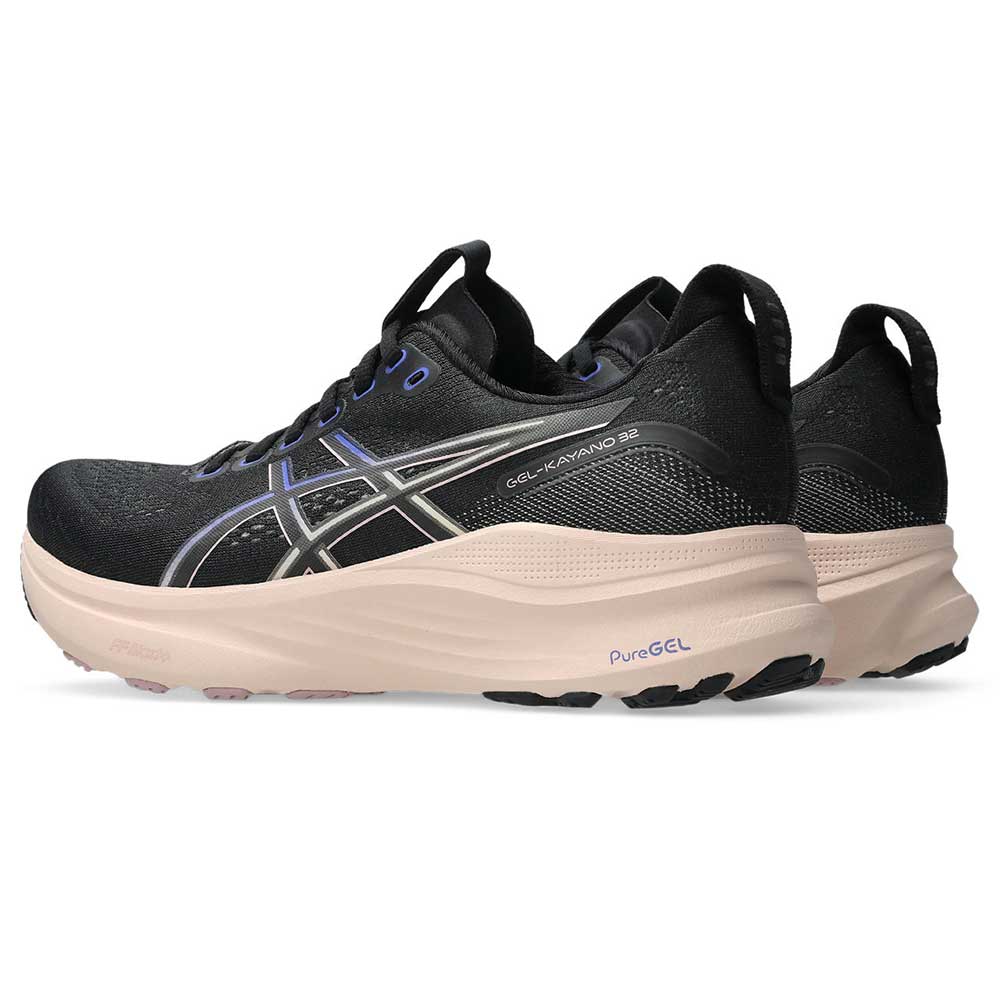 Women's Gel-Kayano 32 Running Shoe - Black/Pearl Pink - Regular (B)