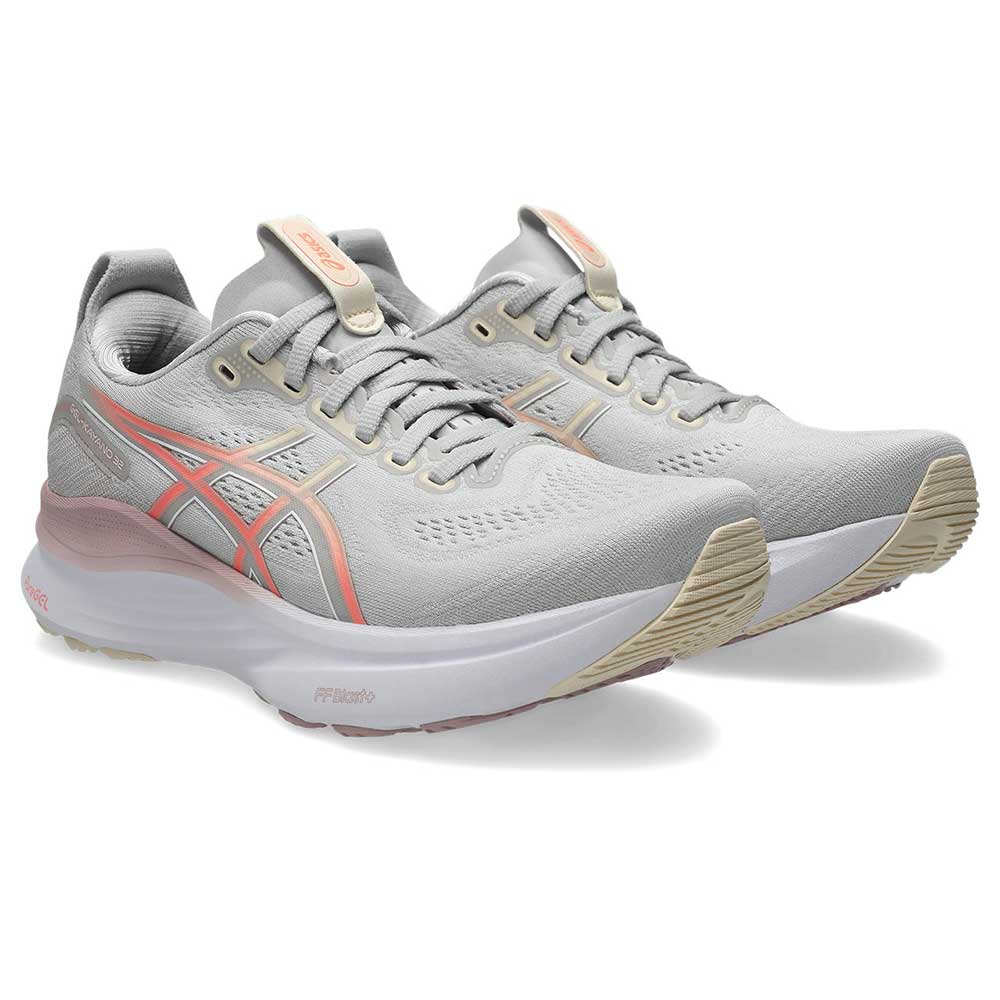 Women's Gel-Kayano 32 Running Shoe - Cloud Grey/Seashell - Regular (B)