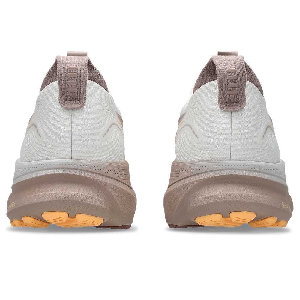 Women's Gel-Kayano 32 Running Shoe - White/Orange Glow - Regular (B)