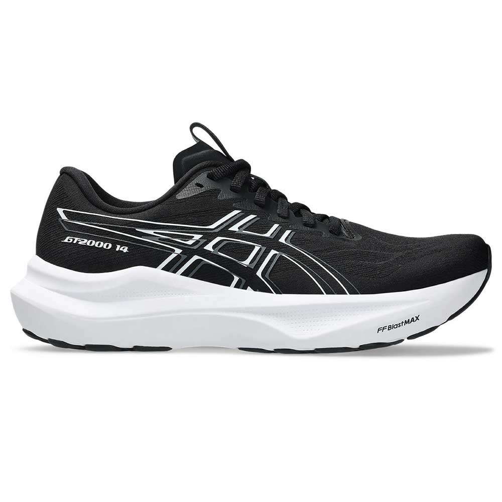 Women's GT-2000 14 Running Shoe - Black/White - Regular (B)
