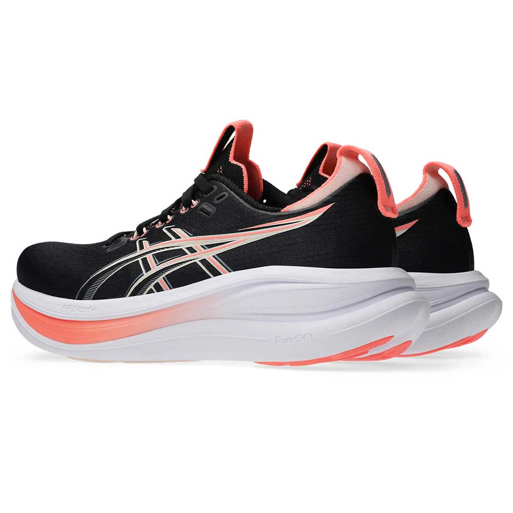 Women's Gel-Nimbus 28 Running Shoe - Black/Pearl Pink - Regular (B)
