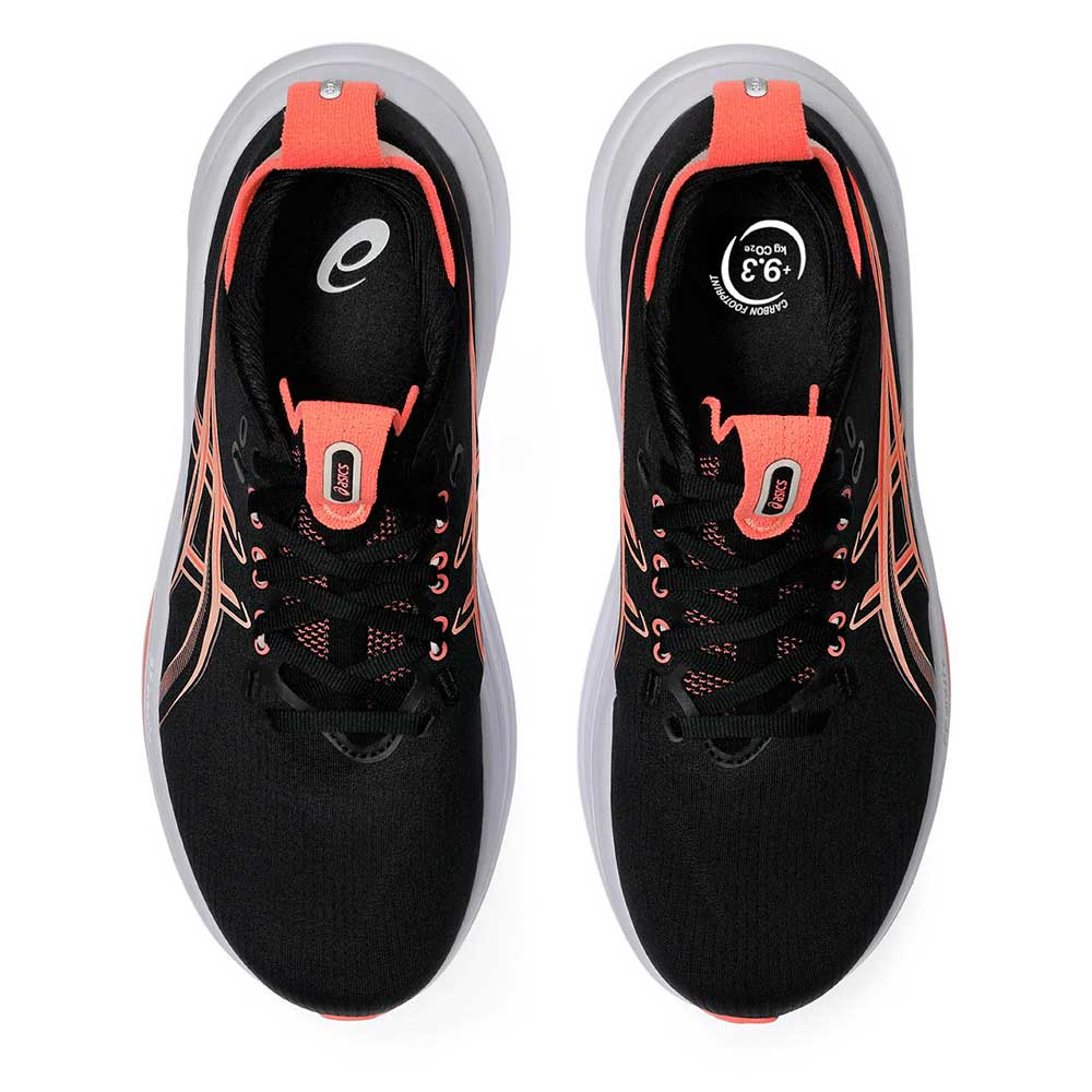 Women's Gel-Nimbus 28 Running Shoe - Black/Pearl Pink - Regular (B)