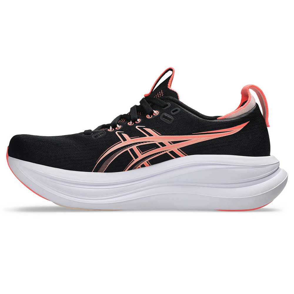Women's Gel-Nimbus 28 Running Shoe - Black/Pearl Pink - Regular (B)