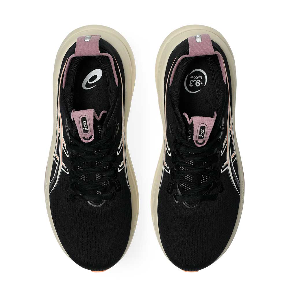 Women's Gel-Nimbus 28 Running Shoe - Black/Taro Purple - Regular (B)