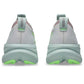 Women's Gel-Nimbus 28 Running Shoe - Cloud Grey/Illuminate Green - Regular (B)