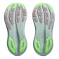 Women's Gel-Nimbus 28 Running Shoe - Cloud Grey/Illuminate Green - Regular (B)