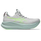 Women's Gel-Nimbus 28 Running Shoe - Cloud Grey/Illuminate Green - Regular (B)