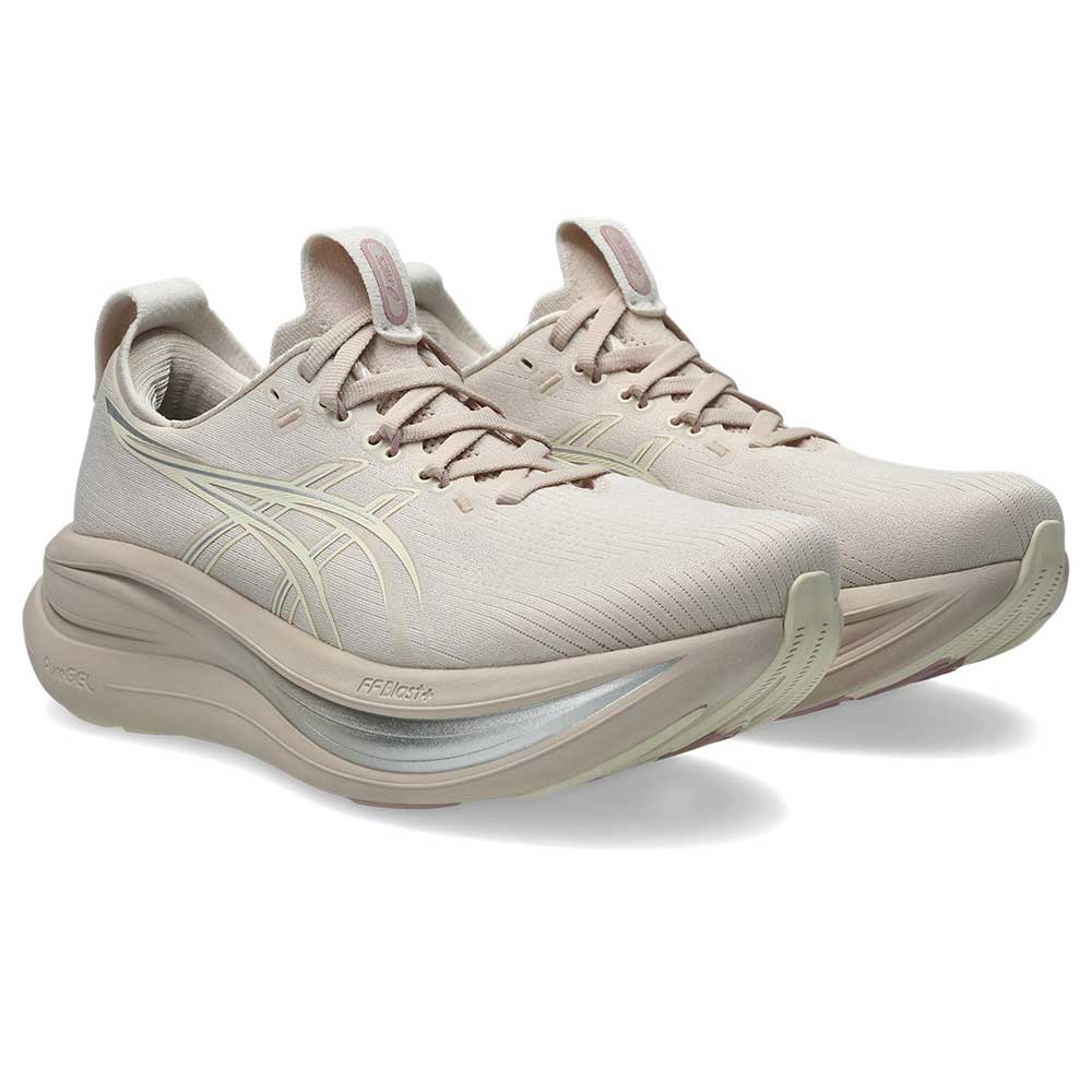 Women's Gel-Nimbus 28 Running Shoe - Mineral Beige/Cream - Regular (B)