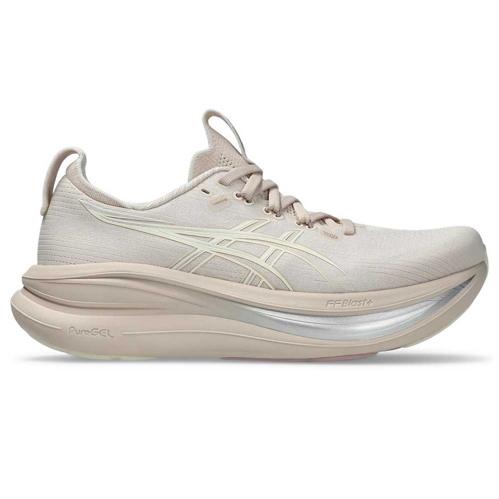 Women's Gel-Nimbus 28 Running Shoe - Mineral Beige/Cream - Regular (B)