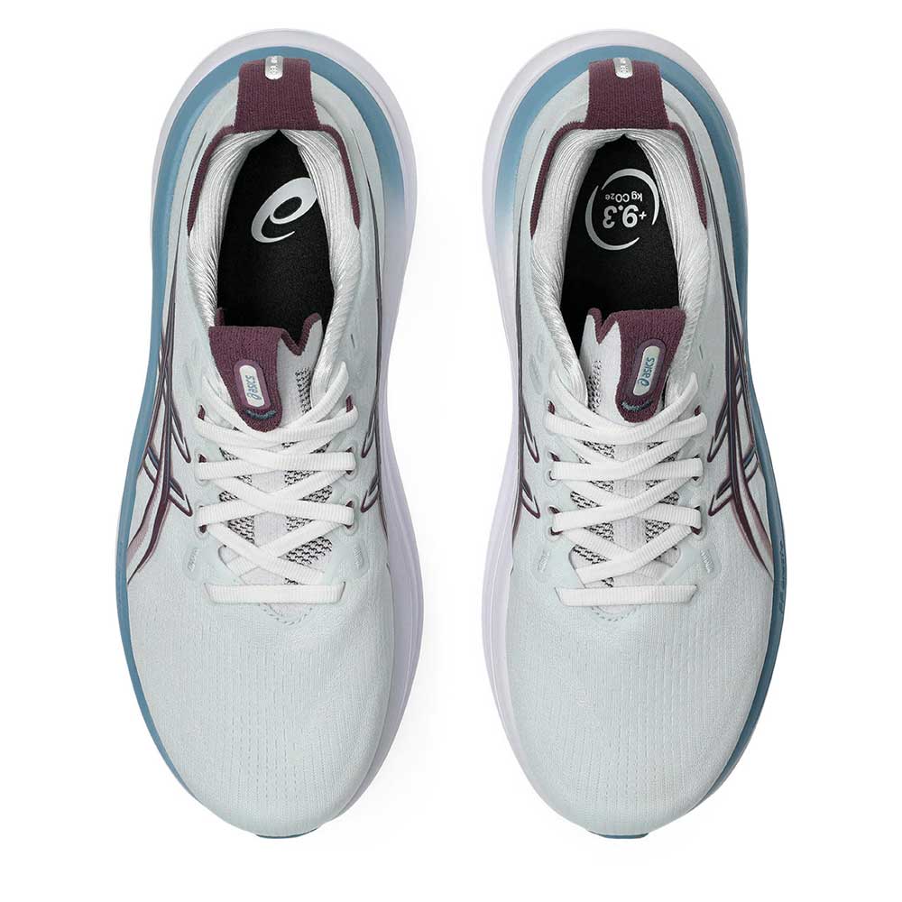 Women's Gel-Nimbus 28 Running Shoe - Arctic Blue/Velvet Purple - Regular (B)