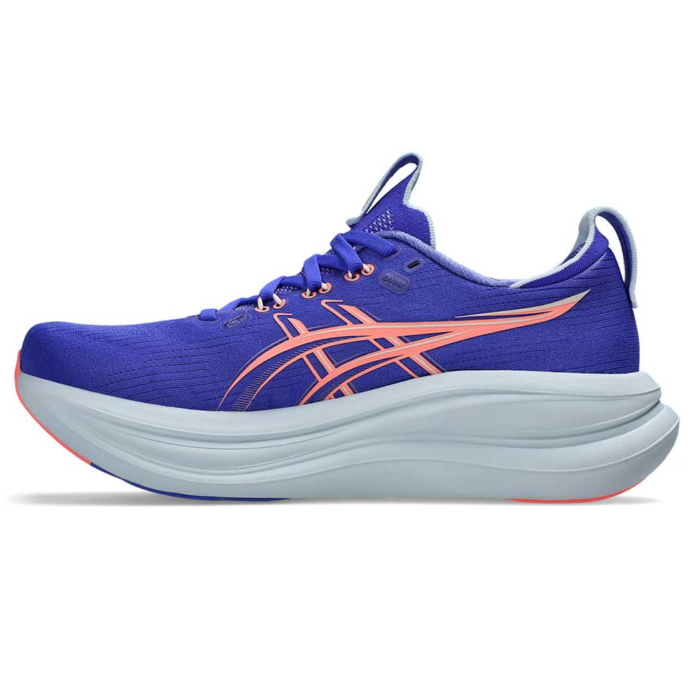 Women's Gel-Nimbus 28 Running Shoe - Cobalt Burst/Sun Coral - Regular (B)