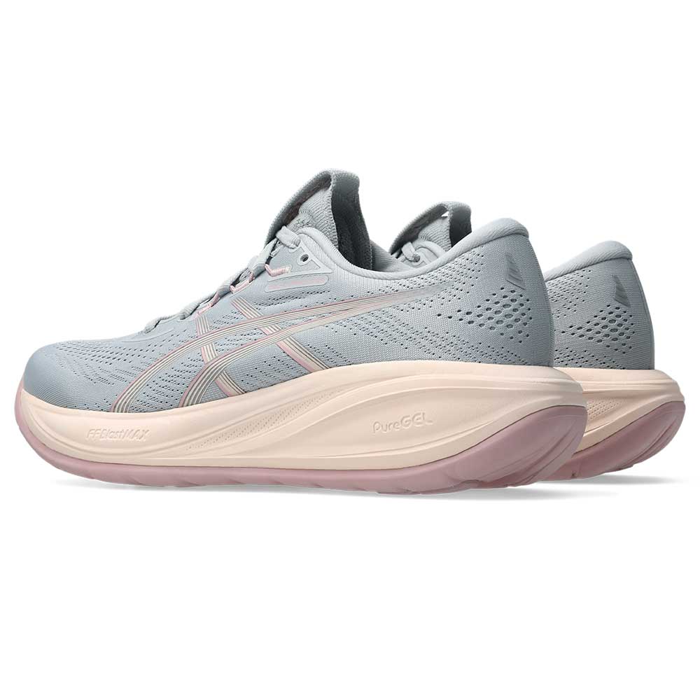 Women's Gel-Cumulus 28 Running Shoes - Piedmont Grey/Pearl Pink - Regular (B)