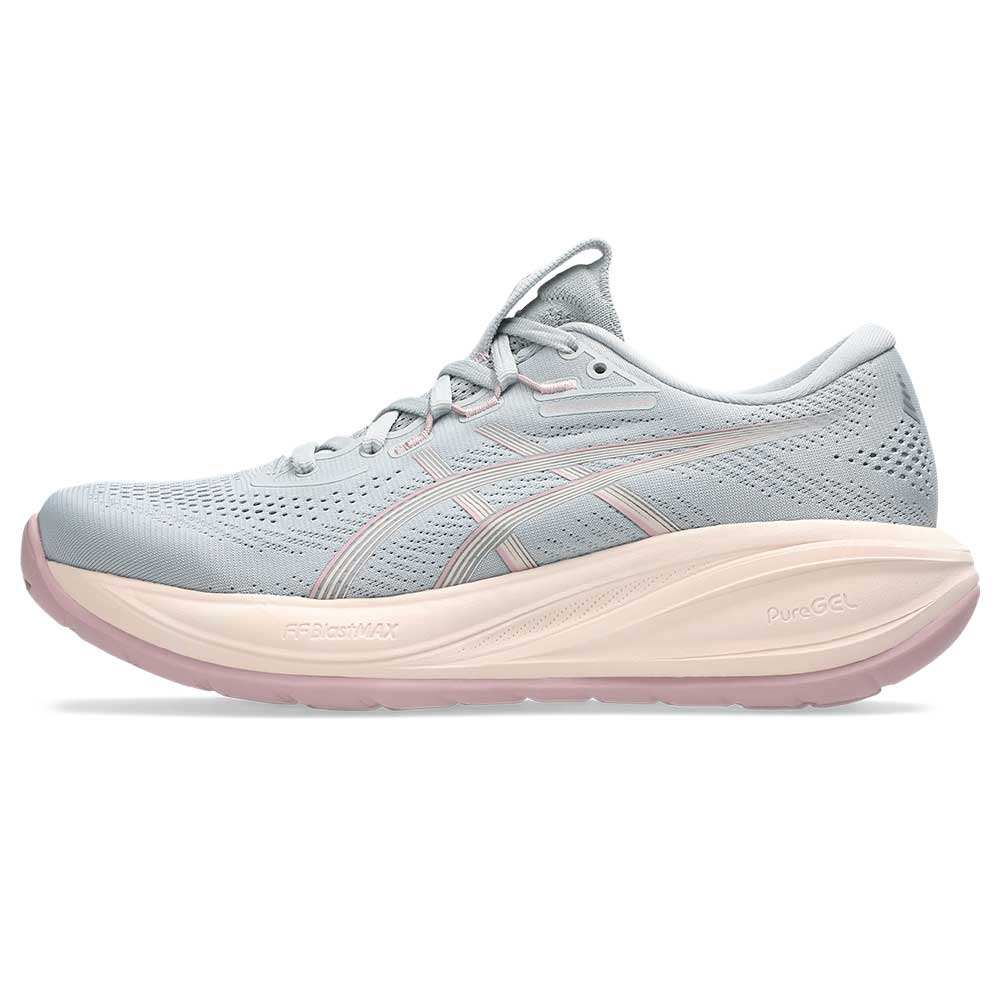 Women's Gel-Cumulus 28 Running Shoes - Piedmont Grey/Pearl Pink - Regular (B)