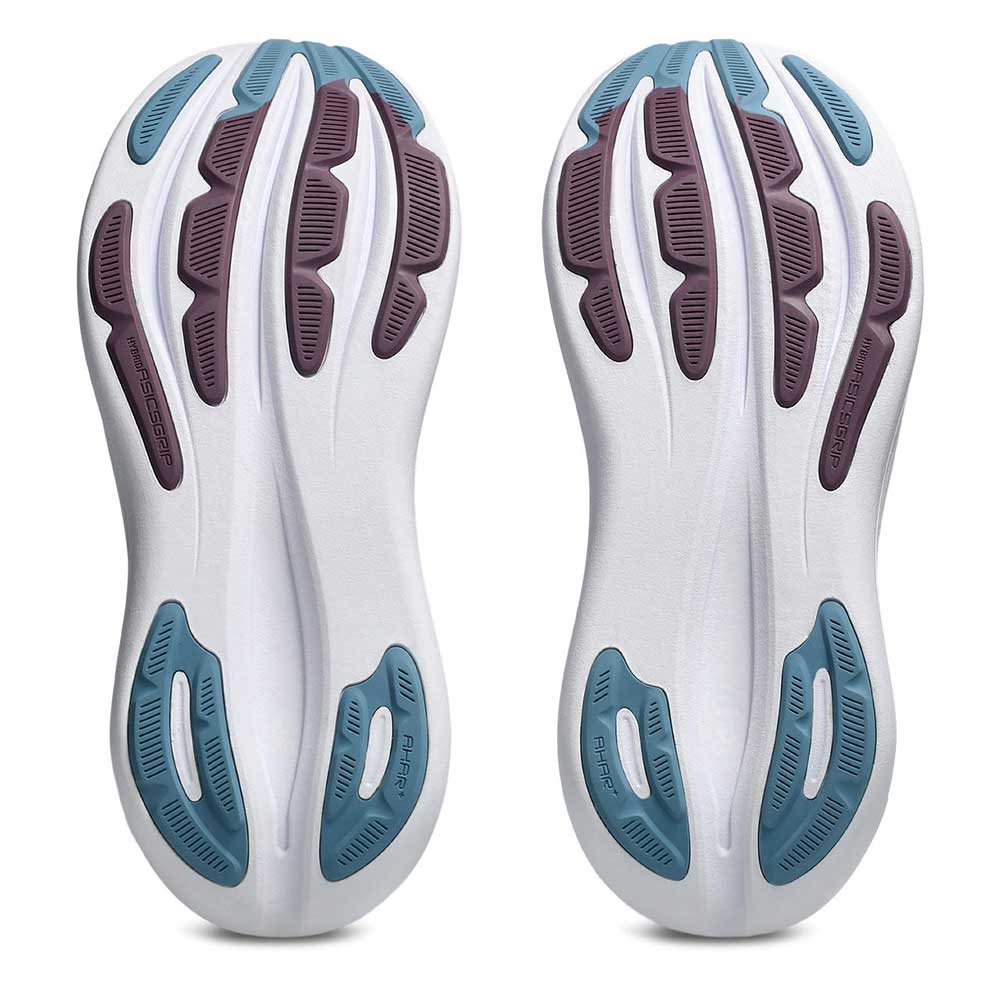 Women's Gel-Nimbus 28 Running Shoe - Arctic Blue/Velvet Purple - Narrow (2A)