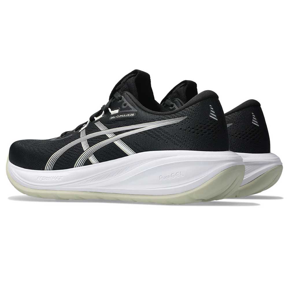 Women's Gel-Cumulus 28  - Black/White - Narrow (2A)