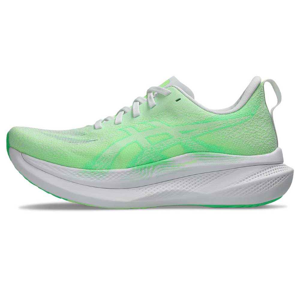 Women's GlideRide Max 2 - White/Vital Green - Regular (B)