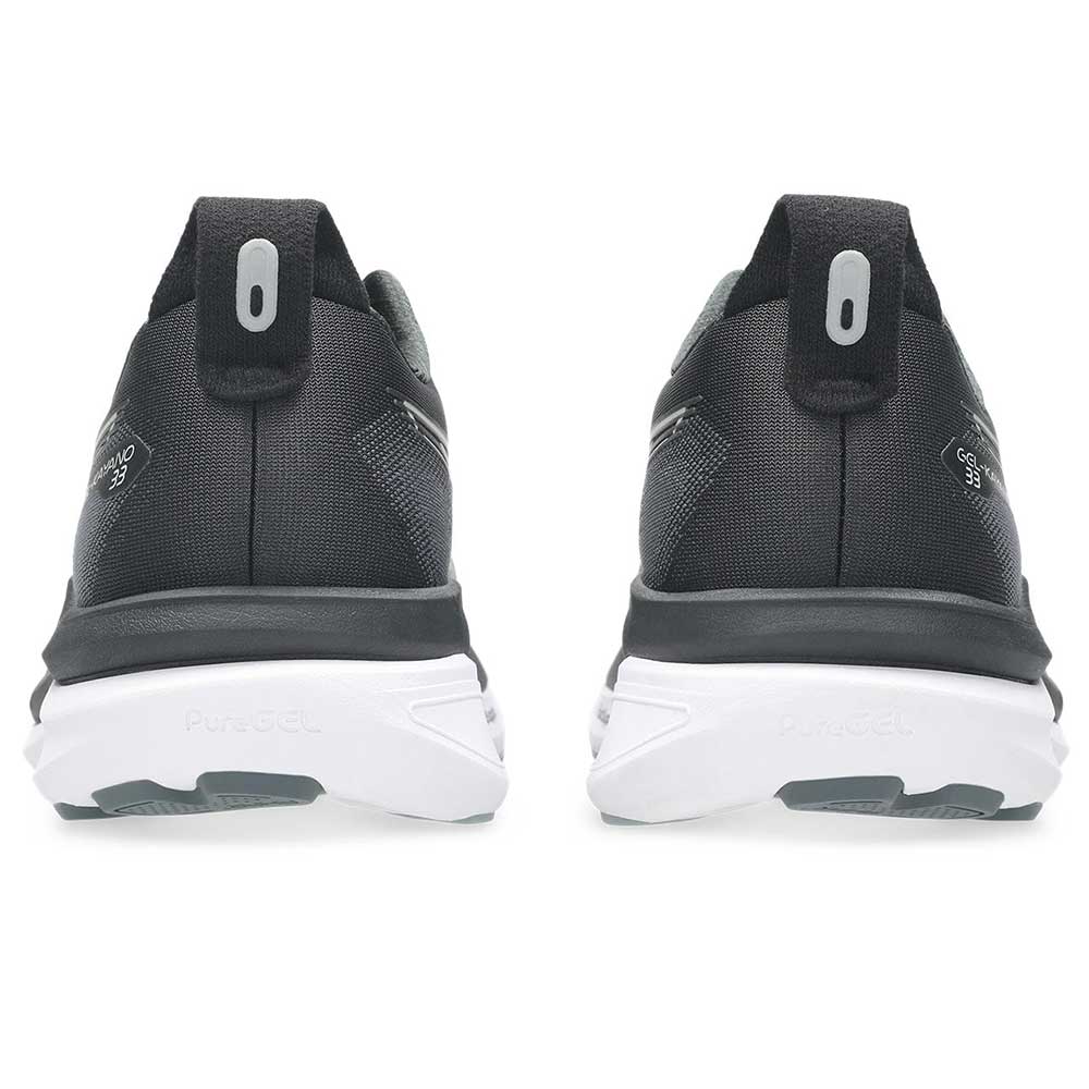 Women's Gel-Kayano 33 Running Shoe - Black/White - Regular (B)