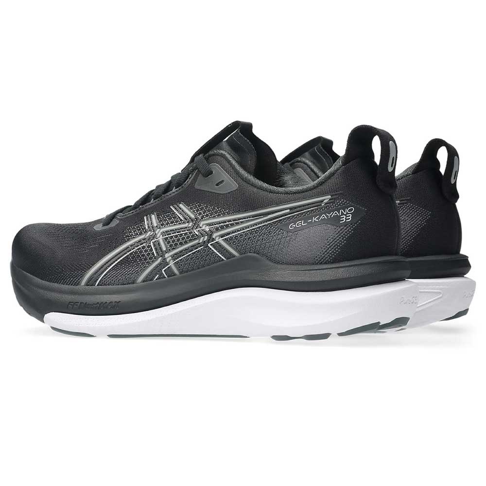 Women's Gel-Kayano 33 Running Shoe - Black/White - Regular (B)