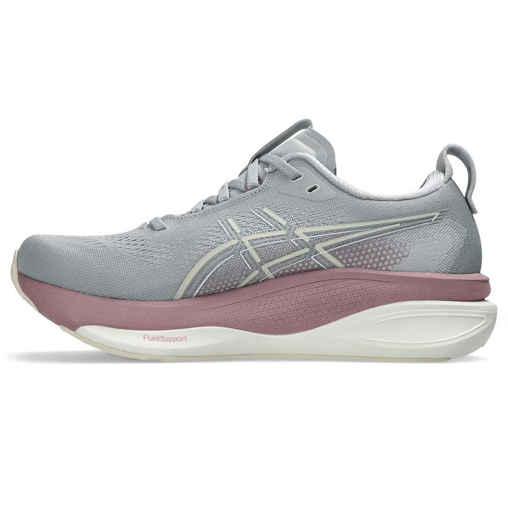 Women's Gel-Kayano 33 Running Shoe - Piedmont Grey/Taro Purple - Regular (B)