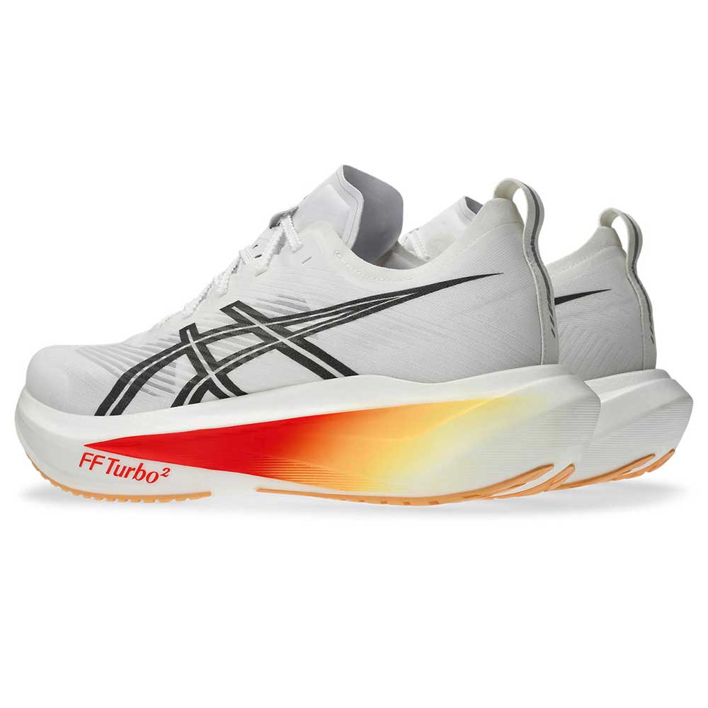 Megablast Running Shoe - White/Orange Glow - Regular (D)