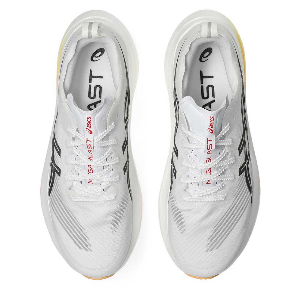 Megablast Running Shoe - White/Orange Glow - Regular (D)