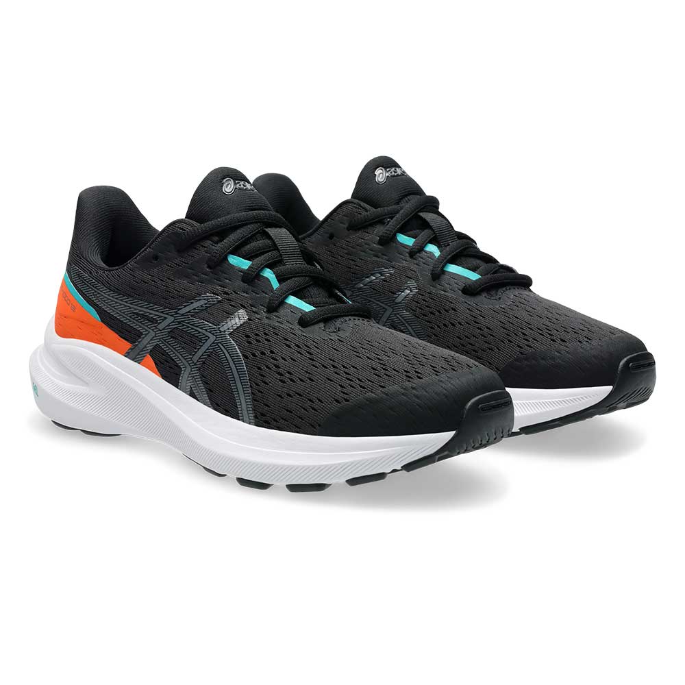 Youth GT-1000 13 GS Running Shoe - Black/Carbon - Regular (D)