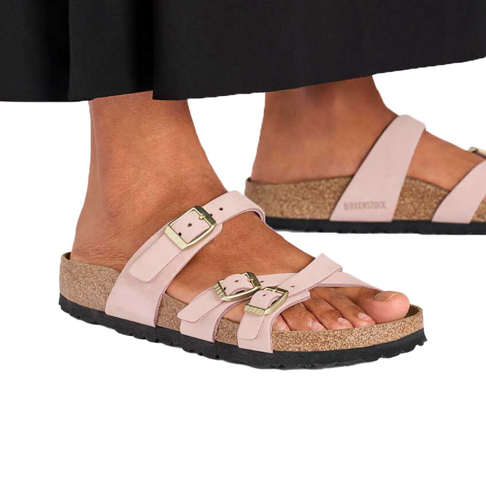Women's Franca Soft Footbed Nubuck - Pink - Regular/Wide (B)