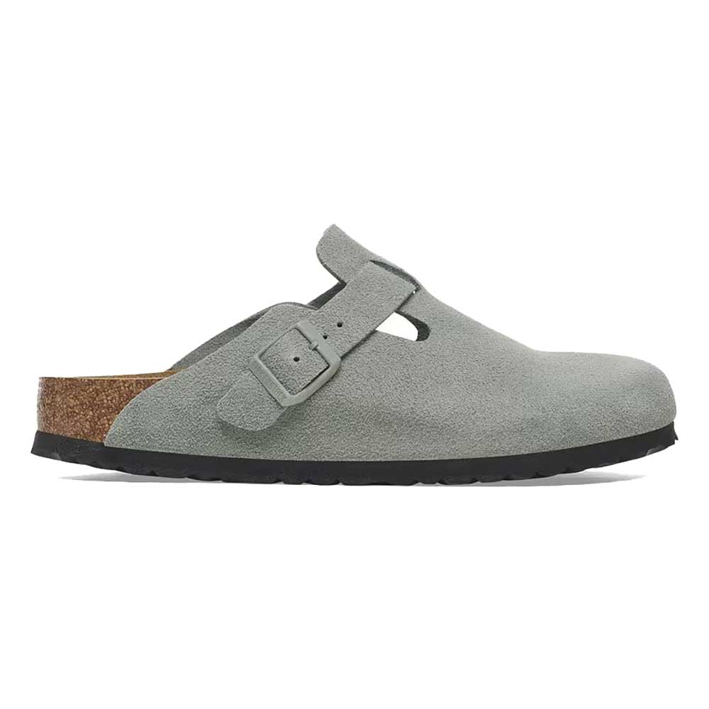 Boston SFB Suede Clog - Pure Sage - Medium/Narrow (B)