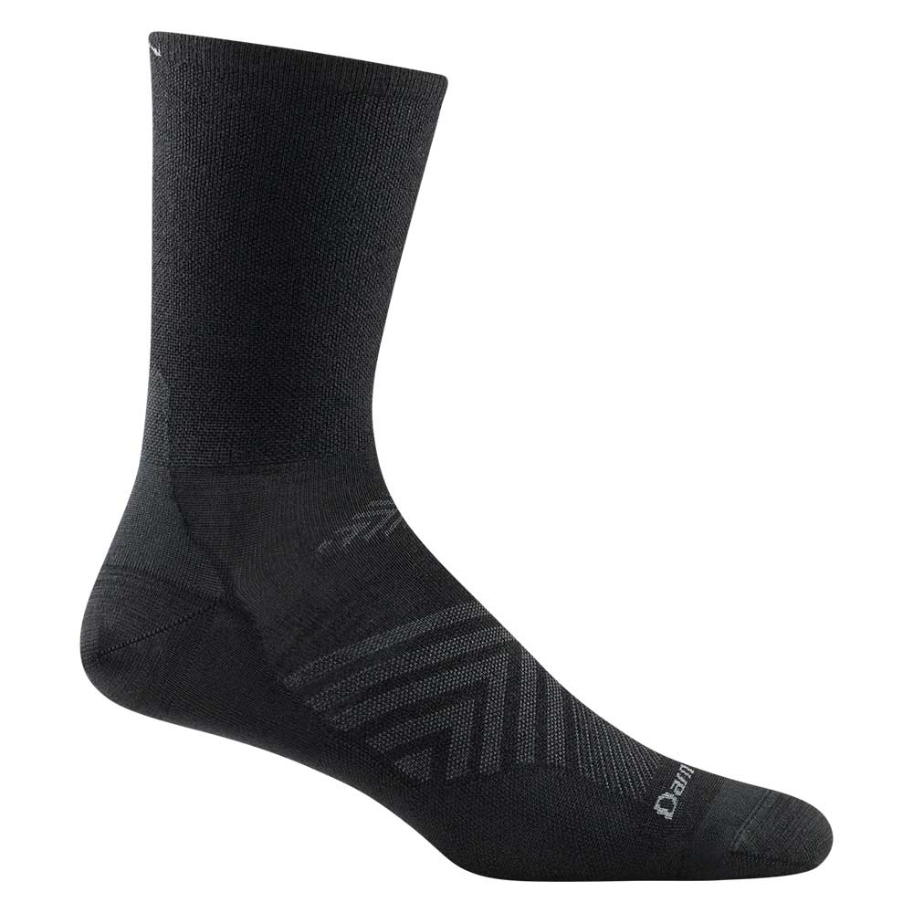 Men's Run Micro Crew Ultra Lightweight No Cushion - Black