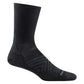 Men's Run Micro Crew Ultra Lightweight No Cushion - Black