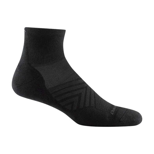 Men's Run Quarter Ultra Lightweight Cushion - Black