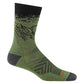 Men's Vert Micro Crew Ultra Lightweight Cushion - Lichen