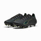 Men's Ultra 6 Ultimate FG Soccer Cleat - Puma Black/Fizzy Light/Green Terrain - Regular (D)