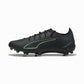 Men's Ultra 6 Ultimate FG Soccer Cleat - Puma Black/Fizzy Light/Green Terrain - Regular (D)