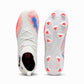Youth Future 8 Match FG/AG Soccer Cleat - Puma White/Puma Black/Glowing Red - Regular (D)
