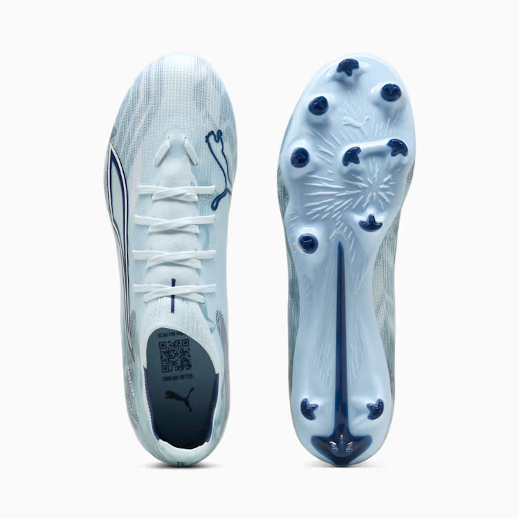 Men's Ultra 6 Match FG/AG - Icy Blue/Puma White/Blue Jewel