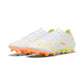 Ultra Nitro 7 Ultimate White FG Soccer Cleat - Puma White/Yellow Alert/Heat Fire - Regular (D)