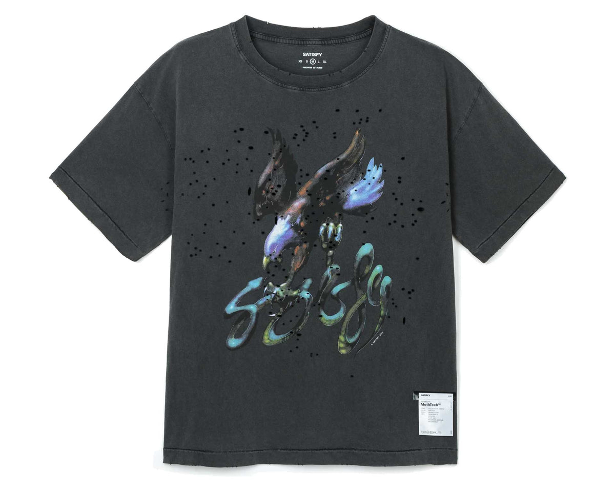 Men's MothTech T-Shirt - Aged Black