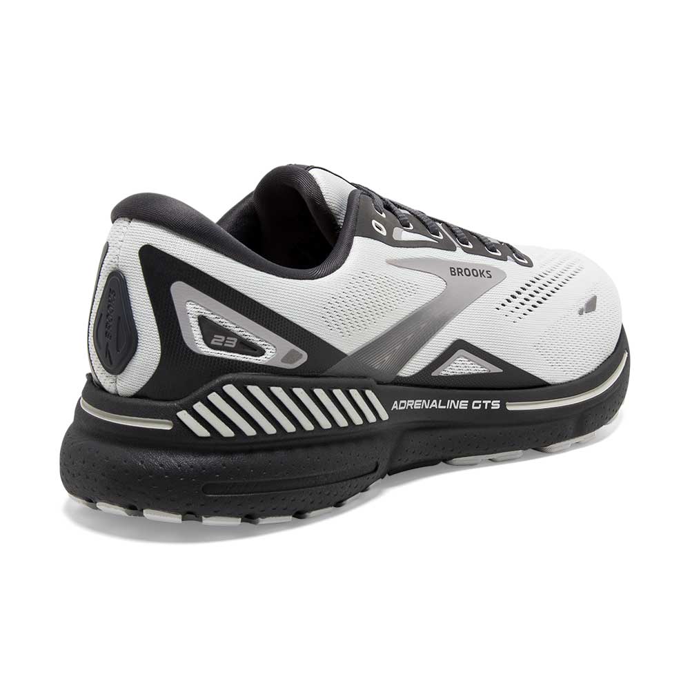 Men's Adrenaline GTS 23 Running Shoe - Oyster/Ebony/Alloy- Wide (2E)