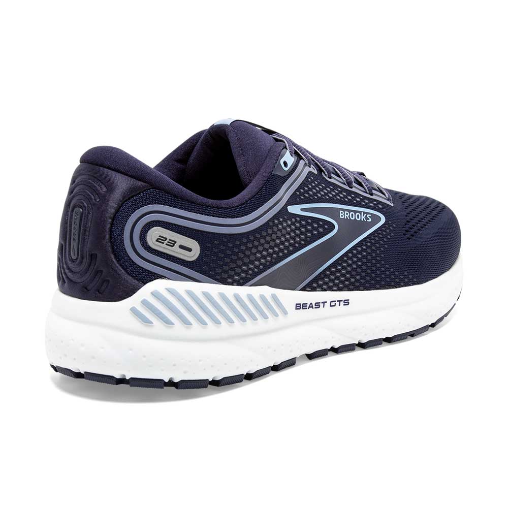 Men's Beast GTS 23 Running Shoe - Peacoat/Blue/White - Regular - (D)