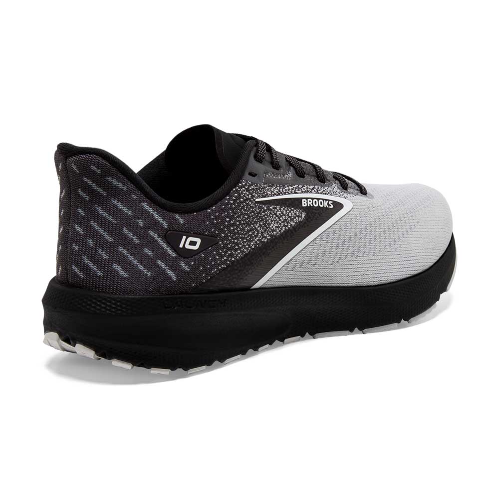 Men's Launch 10 Running Shoe - Black/Blackened Pearl/White - Wide (2E)