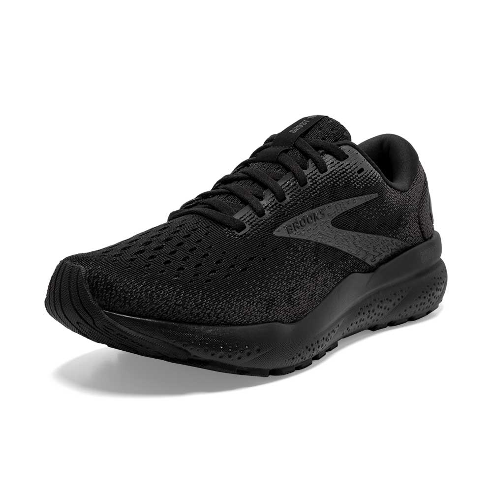 Men's Ghost 16 Running Shoe - Black/Black/Ebony - Regular (D)