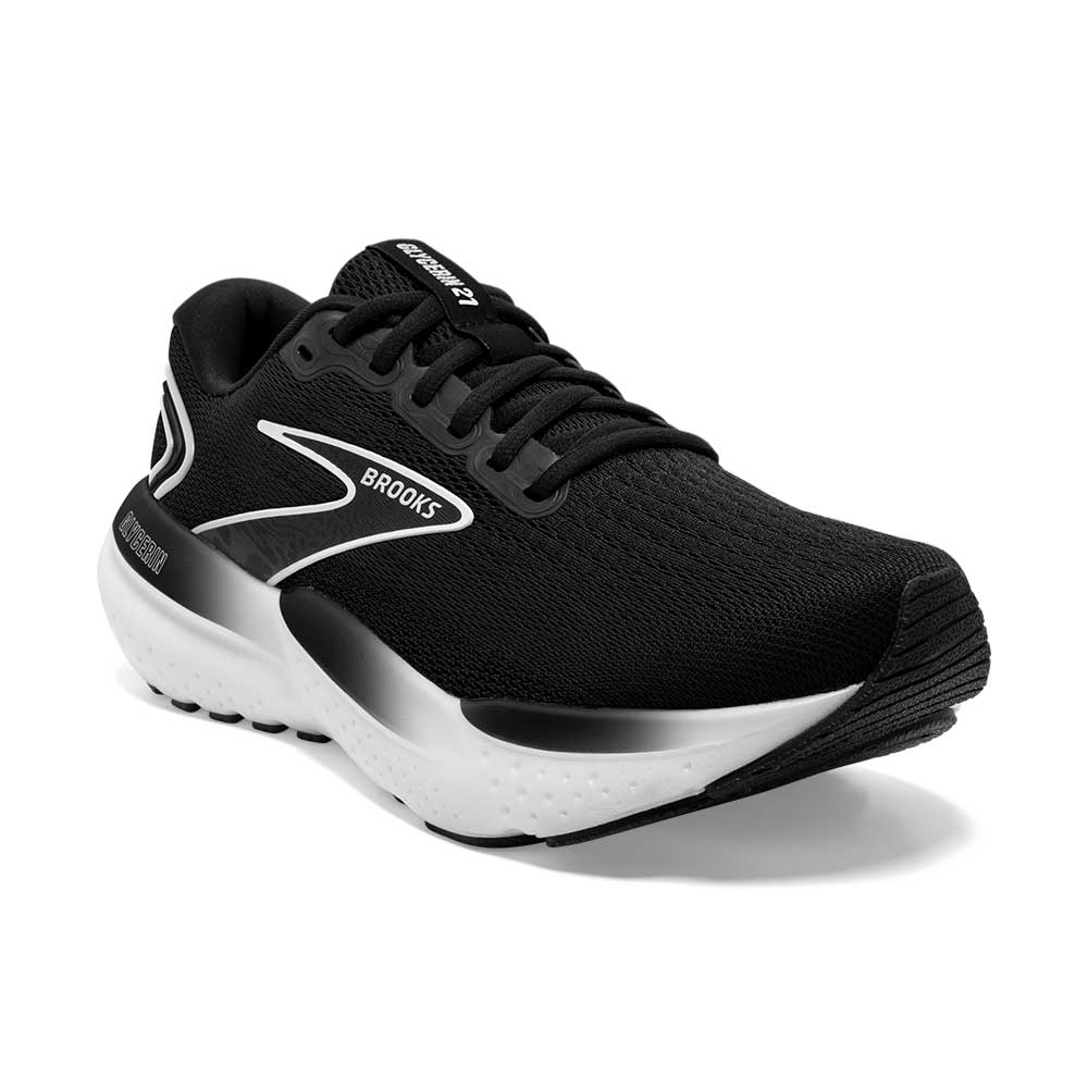 Men's Glycerin 21 Running Shoe - Black/Grey/White- Regular (D ...
